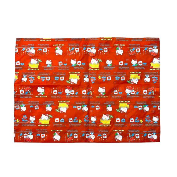 Hello Kitty by Sanrio Vivitix Zip Pouch Bag Storage Organizer Orange - Picture 2 of 7